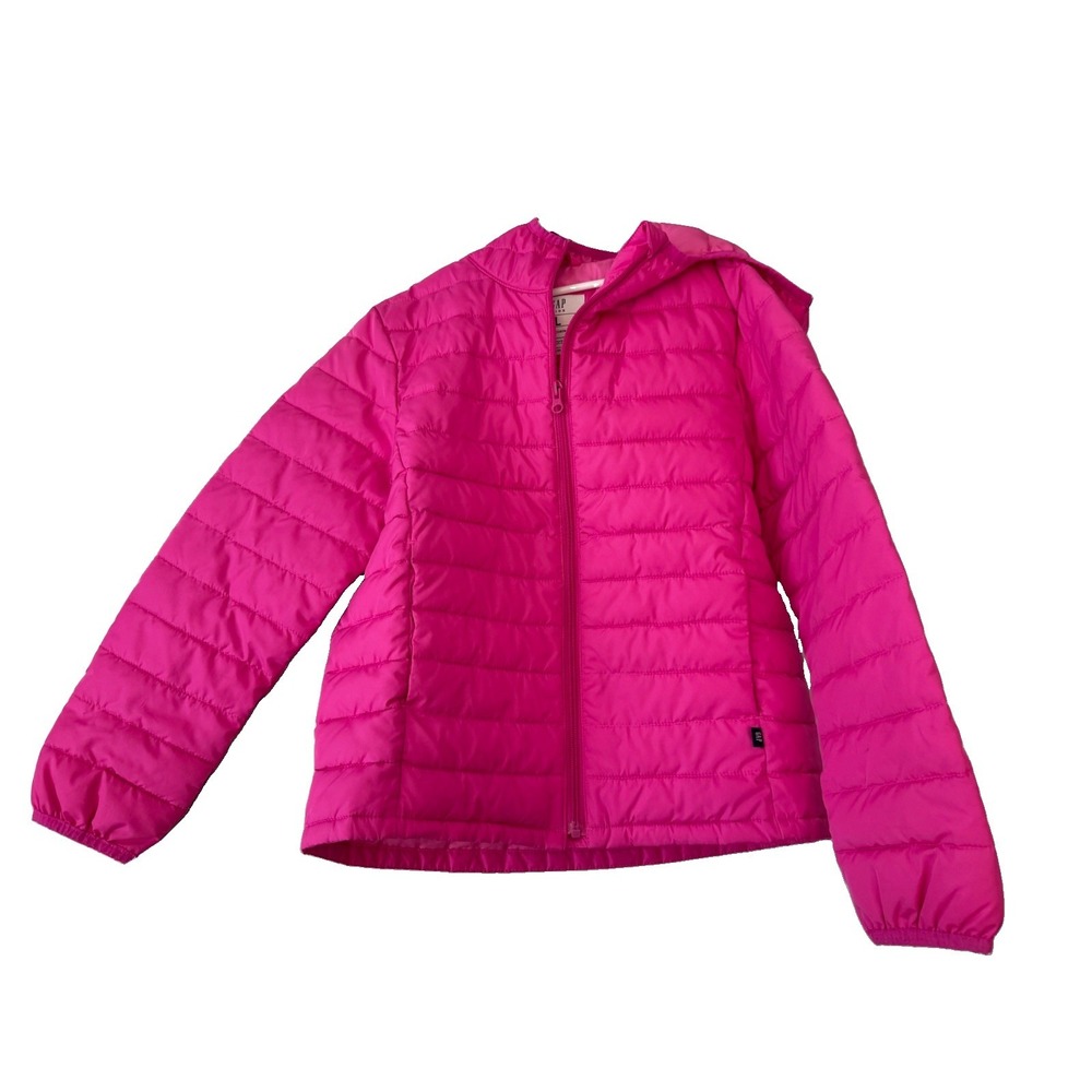 Girl's Large GAP Pink Puffer Jacket